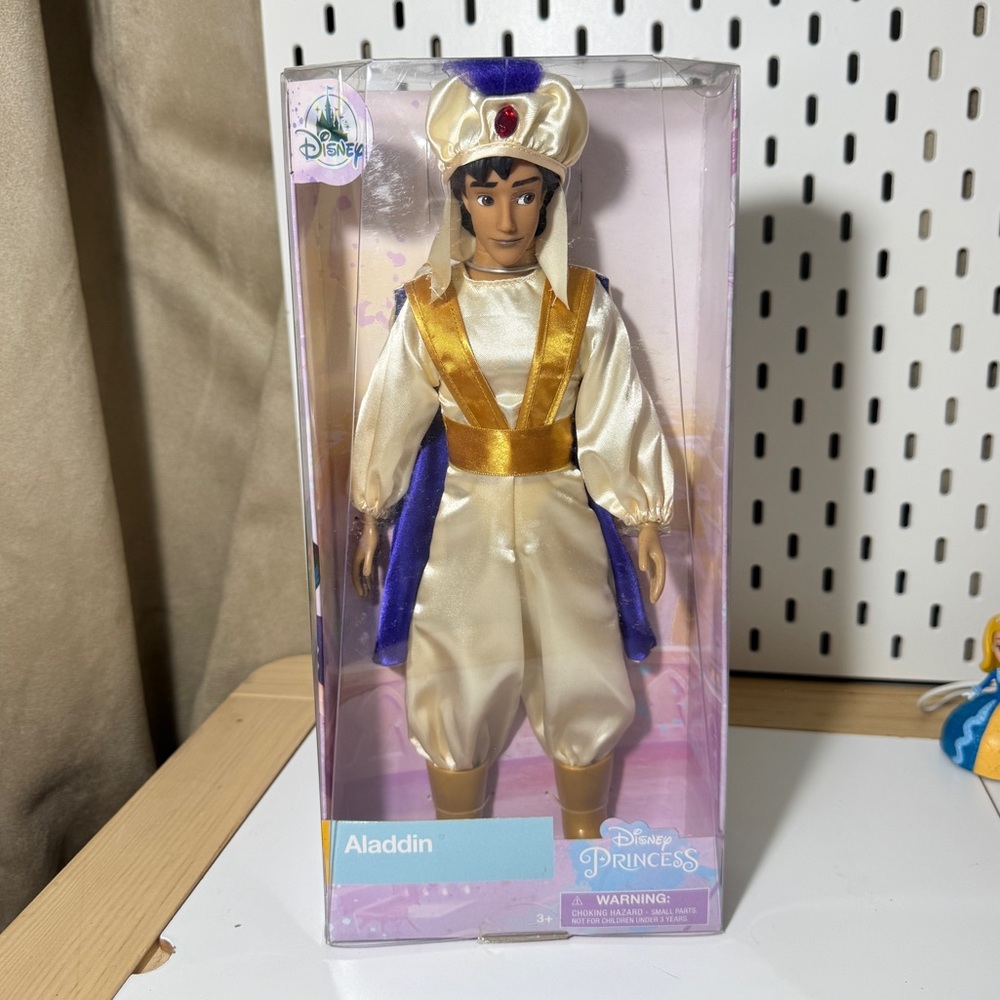 Disney Store Aladdin Prince Ali Doll Boxed Rare